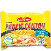 lucky me nudlar. pancit canton original