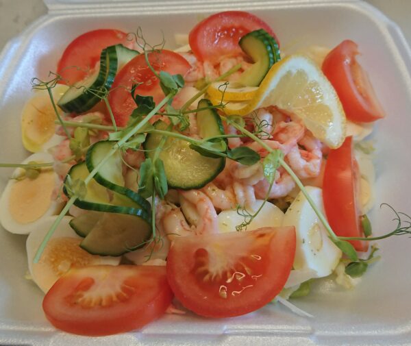 Yam gong / sallad med räkor
