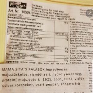 mama sita’s , caldereta spicy sås mix