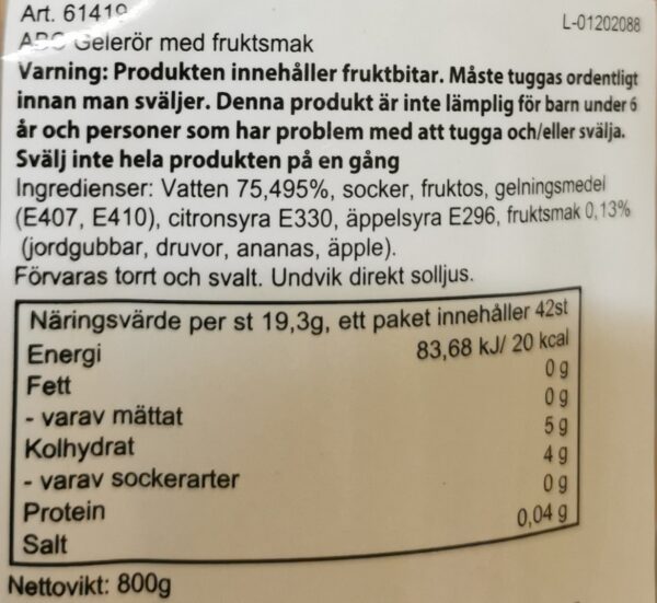Jelly Fruit sticks - Bild 3