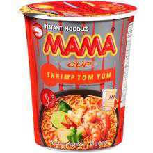 Mama, tom yam koppnudlar räkor