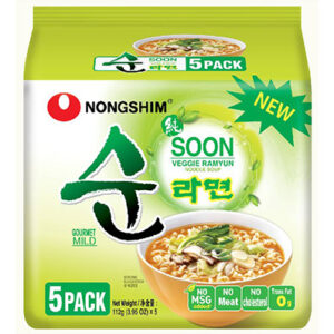 Nongshim nudlar Ramyun Veggie 5x112g