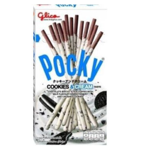 Pocky Pinnar Cookie&Cream Smak