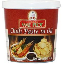 Mae Ploy  Chilipasta I Olja – (Nam Prik Pao) – Chilli Paste In Oil