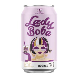 LADY BOBA – TARO  –  BUBBLE TEA DRINK – HONG DA MA