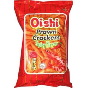 Oishi – Räkchips Spicy  Prawn Cracker – Spicy Flavor