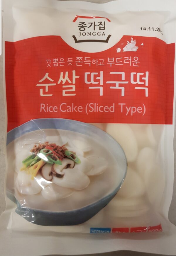 Riskaka Jongga Råa rice cake Färska 